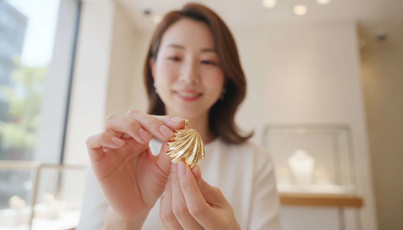 純金ペンダントトップ
