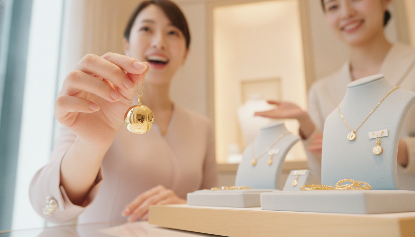 純金ペンダントトップ
