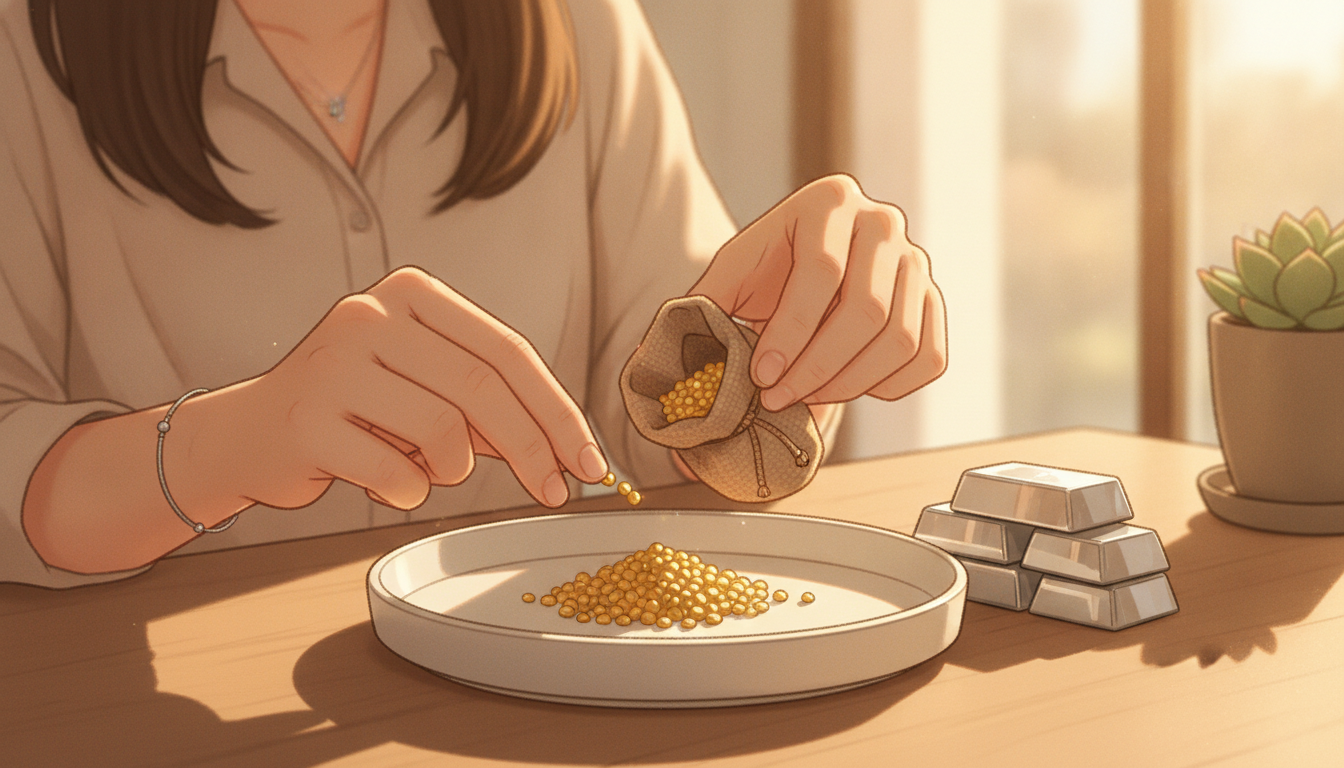 純金積立はいくらから積み立てできる?